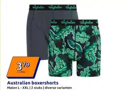 Action Australian boxershorts aanbieding