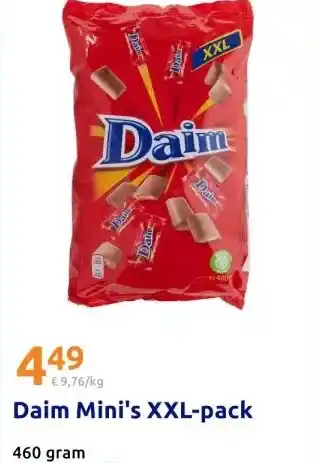 Action Daim Mini's XXL-pack aanbieding