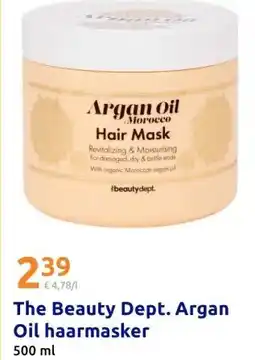 Action The Beauty Dept. Argan Oil haarmasker aanbieding