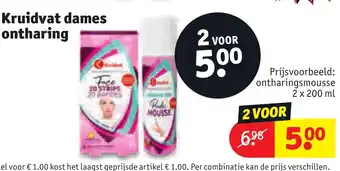 Kruidvat Kruidvat dames ontharing aanbieding