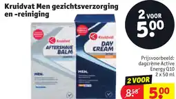 Kruidvat Kruidvat Men gezichtsverzorging en reiniging aanbieding