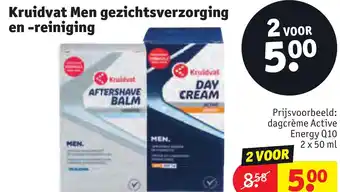 Kruidvat Kruidvat Men gezichtsverzorging en reiniging aanbieding