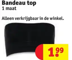 Kruidvat Bandeau top aanbieding