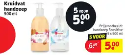 Kruidvat Kruidvat handzeep aanbieding