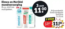 Kruidvat Elmex en Meridol mondverzorging aanbieding