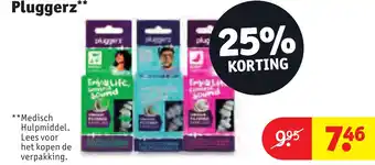 Kruidvat Pluggerz** aanbieding