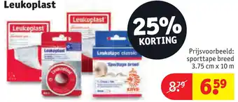 Kruidvat Leukoplast aanbieding