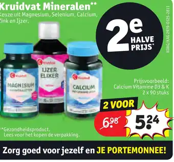 Kruidvat Kruidvat Mineralen aanbieding