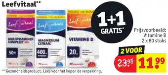 Kruidvat Leefvitaal aanbieding