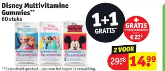 Kruidvat Disney Multivitamine Gummies aanbieding