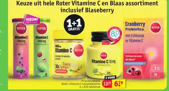 Kruidvat Keuze uit hele Roter Vitamine C en Blaas assortiment aanbieding