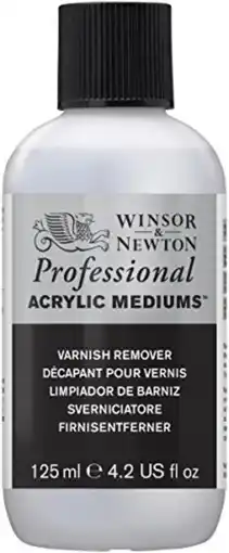 Amazon Winsor & Newton 3030933 Professional Acrylic Medium Varnish Remover, 125ml fles,Vernis verwijderaar aanbieding