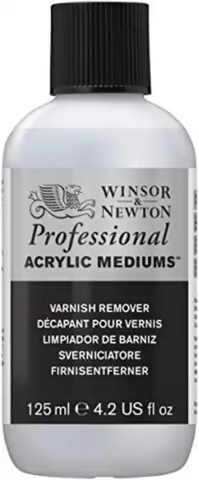 Amazon Winsor & Newton 3030933 Professional Acrylic Medium Varnish Remover, 125ml fles,Vernis verwijderaar aanbieding