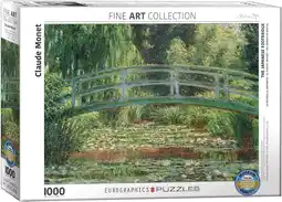 Amazon De Japanse voetgangersbrug door Claude Monet 1000-delige puzzel aanbieding