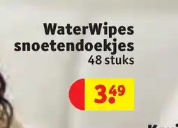 Kruidvat WaterWipes snoetendoekjes aanbieding