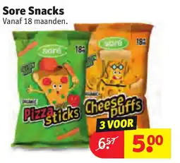 Kruidvat Sore Snacks aanbieding