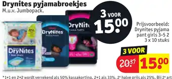 Kruidvat Drynites pyjamabroekjes aanbieding