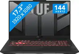 Coolblue ASUS TUF Gaming A17 FA707NU-HX023W aanbieding