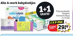 Kruidvat Alle A-merk babydoekjes aanbieding