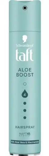 De Online Drogist Schwarzkopf Taft Aloe Boost Hairspray aanbieding