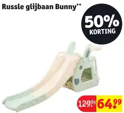 Kruidvat Russle glijbaan Bunny** aanbieding