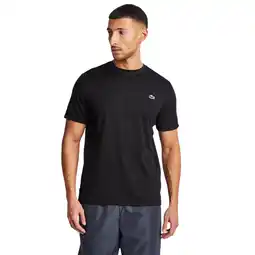 Foot Locker Lacoste Small Croc Heren T-shirts - Zwart - Maat: M - Foot Locker aanbieding