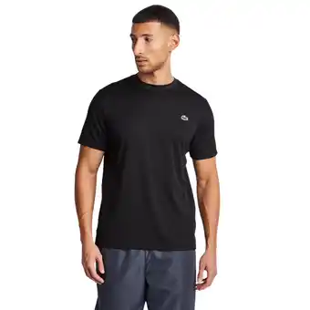 Foot Locker Lacoste Small Croc Heren T-shirts - Zwart - Maat: M - Foot Locker aanbieding