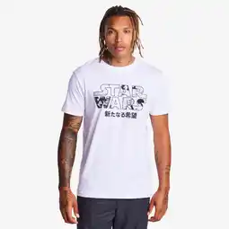 Foot Locker MERCHCODE Star Wars Heren T-shirts - Wit - Maat: S - Katoen Jersey - Foot Locker aanbieding