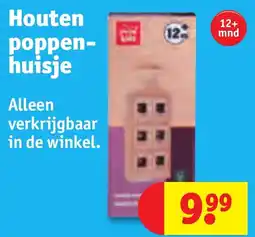 Kruidvat Houten poppen huisje aanbieding