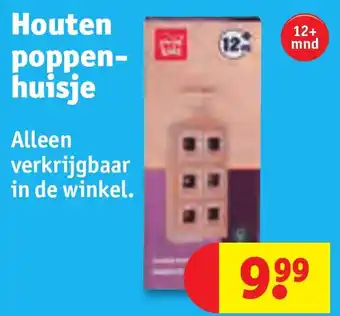 Kruidvat Houten poppen huisje aanbieding