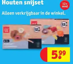 Kruidvat Houten snijset aanbieding