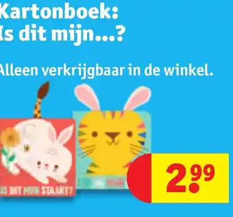 Kruidvat Kartonboek: Is dit mijn...? aanbieding