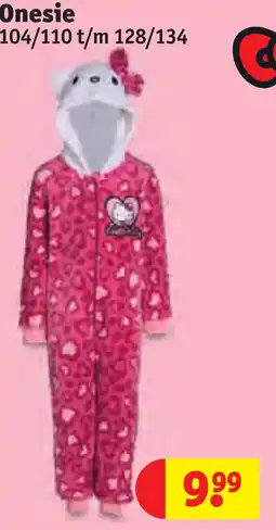 Kruidvat Onesie aanbieding