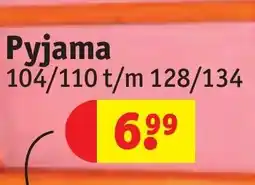 Kruidvat Pyjama aanbieding