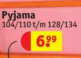 Kruidvat Pyjama aanbieding