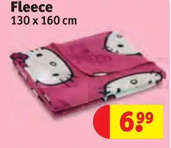 Kruidvat Fleece aanbieding