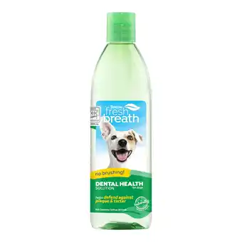 Zooplus Dubbelpak: 2x473ml Fresh Breath tandverzorgingsoplossing voor honden aanbieding