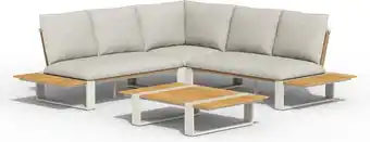 Intratuin Tierra Outdoor 5-zits loungeset Seto crème aanbieding