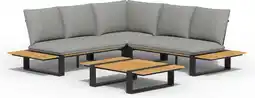 Intratuin Tierra Outdoor 5-zits loungeset Seto antraciet aanbieding