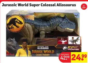 Kruidvat Jurassic World Super Colossal Allosaurus aanbieding