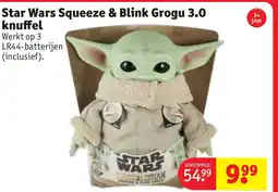 Kruidvat Star Wars Squeeze & Blink Grogu 3.0 aanbieding