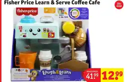 Kruidvat Fisher Price Learn & Serve Coffee Cafe aanbieding