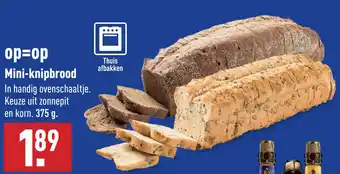 ALDI Mini-knipbrood aanbieding