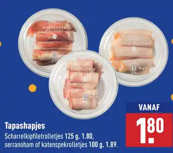 ALDI Tapashapjes aanbieding