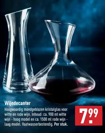 ALDI Wijndecanter aanbieding