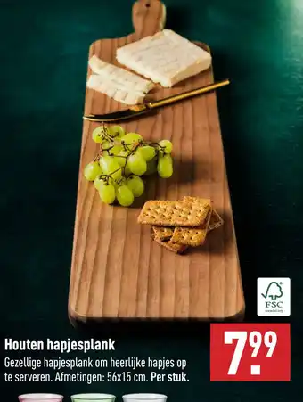 ALDI Houten hapjesplank aanbieding