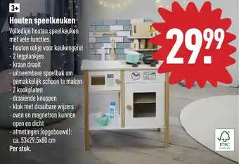 ALDI Houten speelkeuken aanbieding