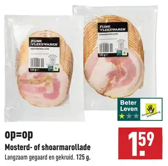 ALDI Mosterd- of shoarmarollade aanbieding