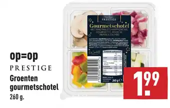 ALDI Prestige Groenten Gourmetschotel aanbieding