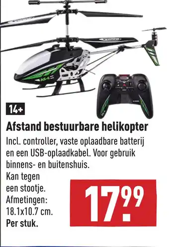 ALDI Afstand bestuurbare helikopter aanbieding